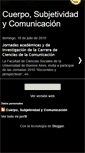 Mobile Screenshot of cuerposubjetividadycomunicacion.blogspot.com