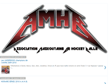 Tablet Screenshot of amhb2009.blogspot.com