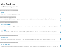 Tablet Screenshot of alexboudreau.blogspot.com