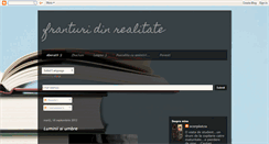 Desktop Screenshot of franturidinrealitate.blogspot.com