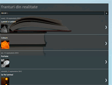 Tablet Screenshot of franturidinrealitate.blogspot.com