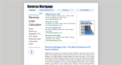 Desktop Screenshot of aboutreversemortgage.blogspot.com