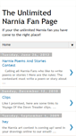 Mobile Screenshot of narniafunfan.blogspot.com