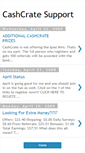 Mobile Screenshot of cashcratesupport123.blogspot.com