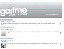 Tablet Screenshot of gaitme.blogspot.com
