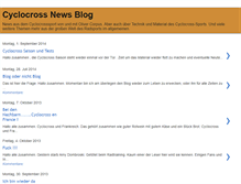 Tablet Screenshot of cx-racing.blogspot.com