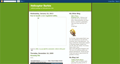 Desktop Screenshot of helicopterbarbie.blogspot.com