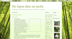 Desktop Screenshot of jardinjaponais.blogspot.com