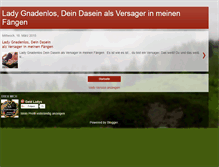 Tablet Screenshot of lady-gnadenlos-dein-dasein.blogspot.com