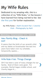 Mobile Screenshot of mywiferules.blogspot.com