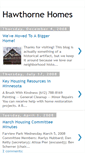 Mobile Screenshot of hawthornehomes.blogspot.com