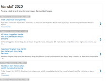Tablet Screenshot of mandat2020.blogspot.com