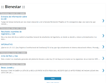 Tablet Screenshot of bienestarcamet.blogspot.com