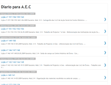 Tablet Screenshot of diariodeaec.blogspot.com