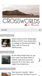 Mobile Screenshot of crossworldsinhawaii.blogspot.com