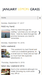 Mobile Screenshot of januarylemongrass.blogspot.com