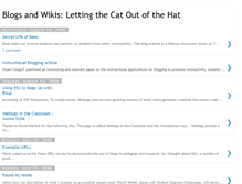 Tablet Screenshot of blogs-wikis-cats-hats.blogspot.com