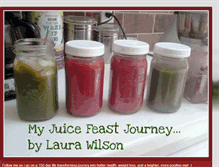 Tablet Screenshot of myjuicefeastjourney.blogspot.com