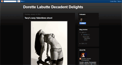 Desktop Screenshot of dorettelabuttedecadentdelights.blogspot.com