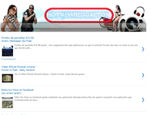 Tablet Screenshot of hotnewreggaeton.blogspot.com