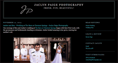 Desktop Screenshot of jaclynpaigephotography.blogspot.com