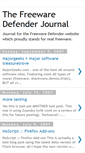 Mobile Screenshot of freewaredefender.blogspot.com