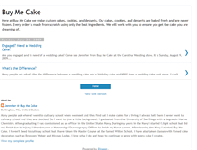 Tablet Screenshot of buymecake.blogspot.com