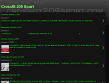 Tablet Screenshot of crossfit209sport.blogspot.com