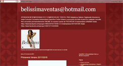 Desktop Screenshot of belissimaventas.blogspot.com