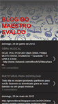 Mobile Screenshot of maestroevaldo.blogspot.com