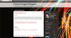 Desktop Screenshot of pramodgoggi.blogspot.com