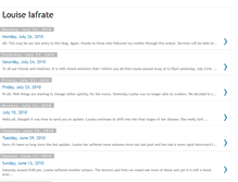 Tablet Screenshot of louiseiafrate.blogspot.com