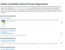 Tablet Screenshot of cambodian-internet-friends.blogspot.com