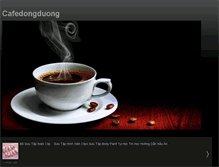 Tablet Screenshot of cafedongduong.blogspot.com