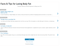 Tablet Screenshot of fat-burner-food.blogspot.com