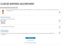 Tablet Screenshot of clubdemontanavalcorchero.blogspot.com