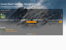 Tablet Screenshot of heathroad.blogspot.com