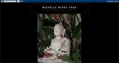 Desktop Screenshot of michellemckayyoga.blogspot.com