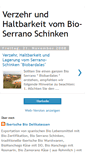 Mobile Screenshot of haltbarkeitverzehr-bioserranoschinken.blogspot.com