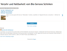 Tablet Screenshot of haltbarkeitverzehr-bioserranoschinken.blogspot.com