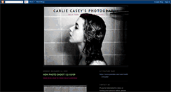 Desktop Screenshot of carliecaseyphotography.blogspot.com