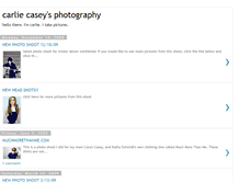 Tablet Screenshot of carliecaseyphotography.blogspot.com