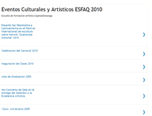 Tablet Screenshot of eventos-esfaqxela.blogspot.com