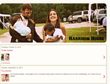 Tablet Screenshot of househarrison.blogspot.com