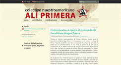 Desktop Screenshot of colectivoaliprimera.blogspot.com