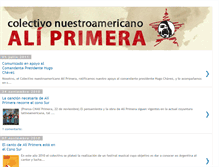 Tablet Screenshot of colectivoaliprimera.blogspot.com