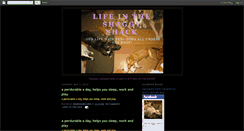 Desktop Screenshot of lifeintheshaggyshack.blogspot.com