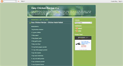 Desktop Screenshot of easychickenrecipe4u.blogspot.com