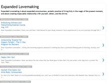 Tablet Screenshot of expandedlovemaking.blogspot.com