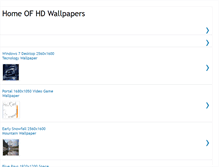 Tablet Screenshot of hdwallpaper4you.blogspot.com
